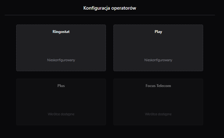 Konfiguracja operatorów w Bitrix24 z kafelkiem Play